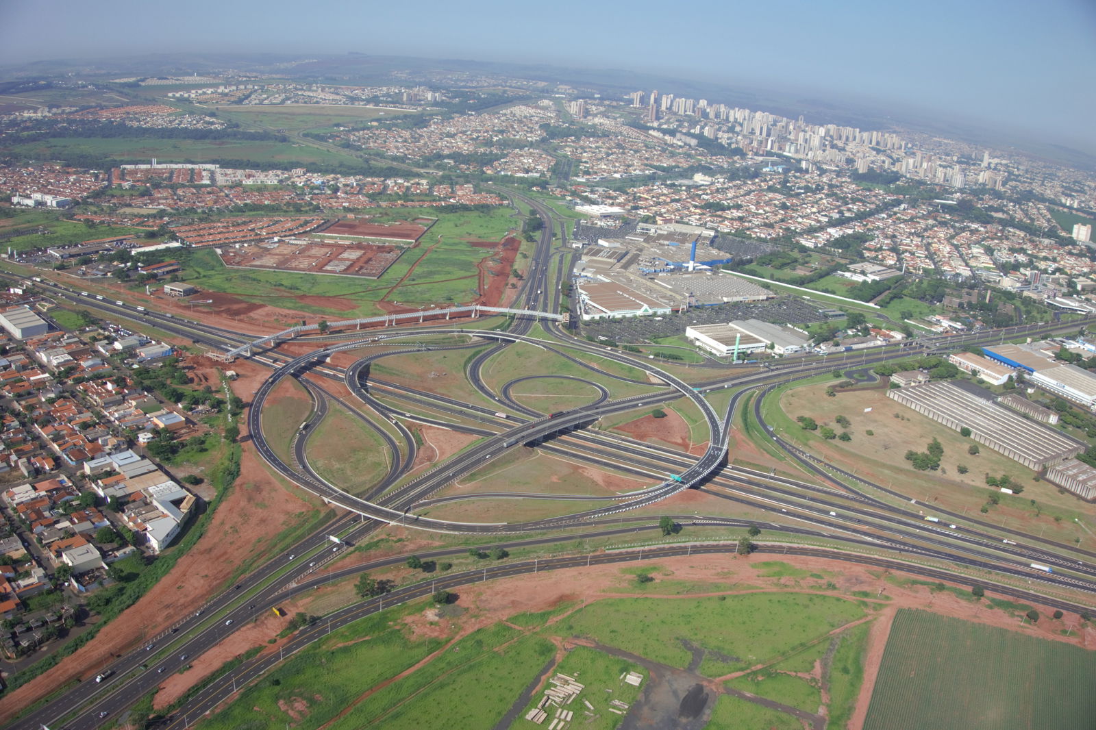 New Roundabout in Ribeirão Preto, Brazil