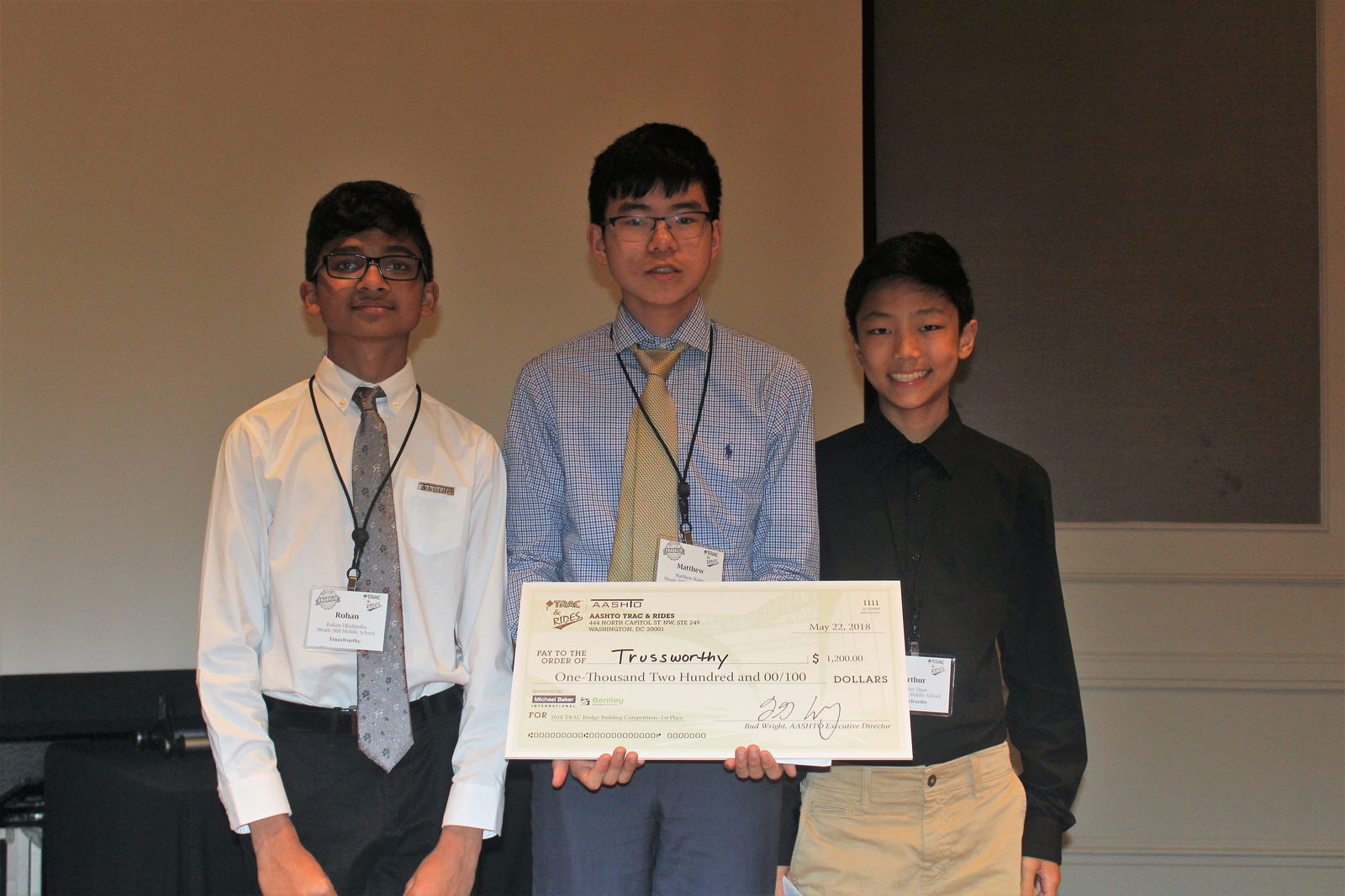 Michigan Students Take Top Honors at National Bridge Event