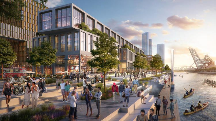 No Small Plans for 62-acre South Loop Site Along Chicago River