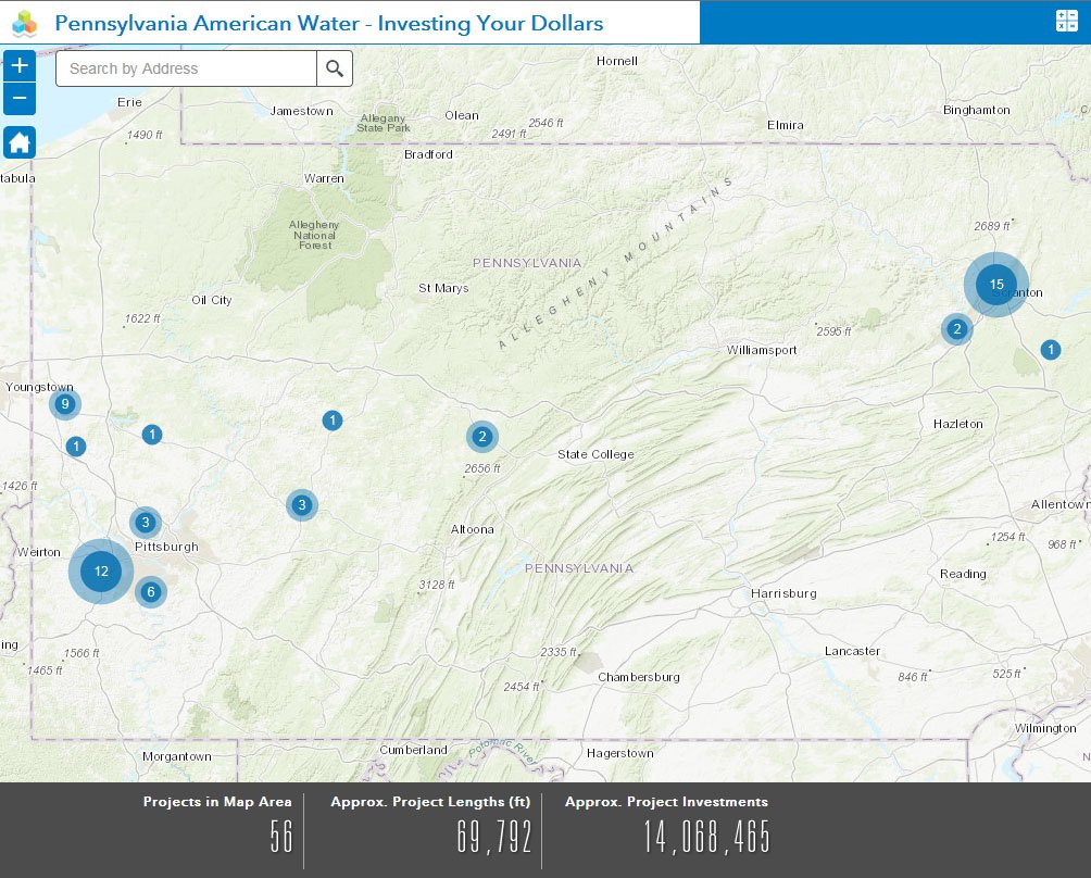 Pennsylvania American Water Unveils Interactive Map to Spotlight Pipeline Projects