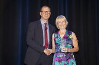 Thornton Tomasetti Vice Chairman Aine Brazil Receives CTBUH Fazlur R. Khan Lifetime Achievement Medal