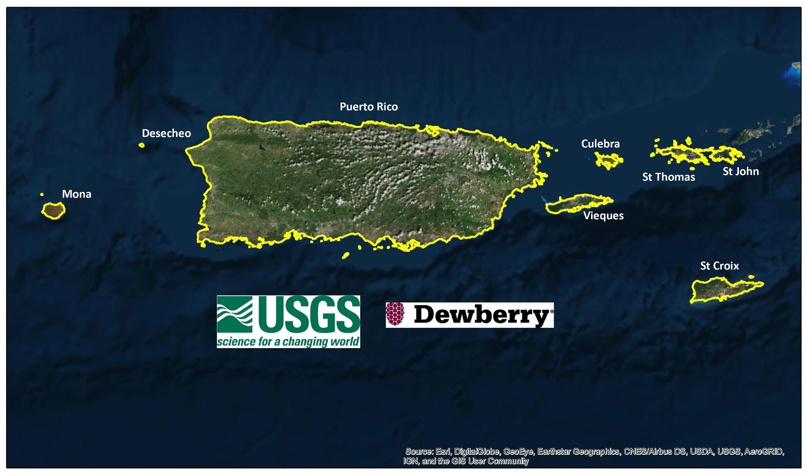 Dewberry Selected to Update High-Resolution Lidar for Puerto Rico and U.S. Virgin Islands