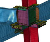 SidePlate Successfully Tests HSS Columns With B/T Ratio of 21 on Field Bolted Bi-Axial SMF ConnectionESSFULLY TESTS HSS COLUMNS WITH B/T RATIO OF 21 ON FIELD BOLTED BI-AXIAL SMF CONNECTION