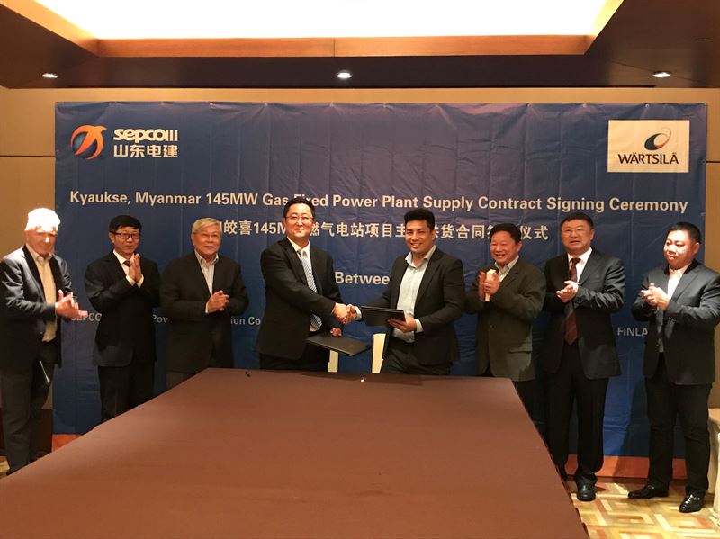 Fast-Track Delivery of Wärtsilä Gas Fired Power Plant Will Help Alleviate Myanmar’s Electricity Shortage in Kyaukse