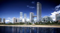 Gensler Designs Pair of Skyscrapers on Sri Lankan Coast