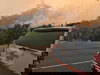 Caltrans Begins Recovery Work Even as Carr Wildfire Rages