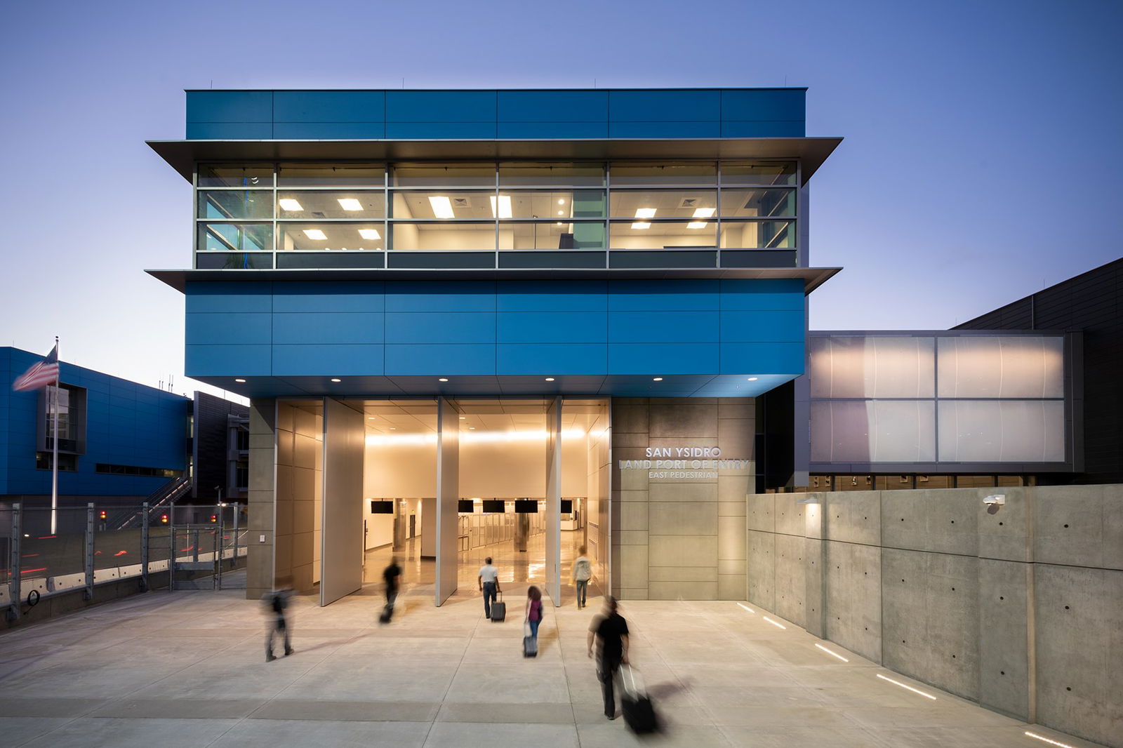 San Ysidro Land Port of Entry Pedestrian Processing Facility Opens