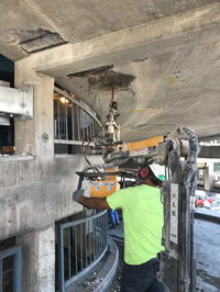 Western Specialty Contractors Uses Leading-Edge Concrete Repair Technology to Protect Workers on Springfield, IL Parking Garage Restoration