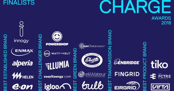 World‘s Best Energy Brands Selected as Finalists for the Annual CHARGE Awards
