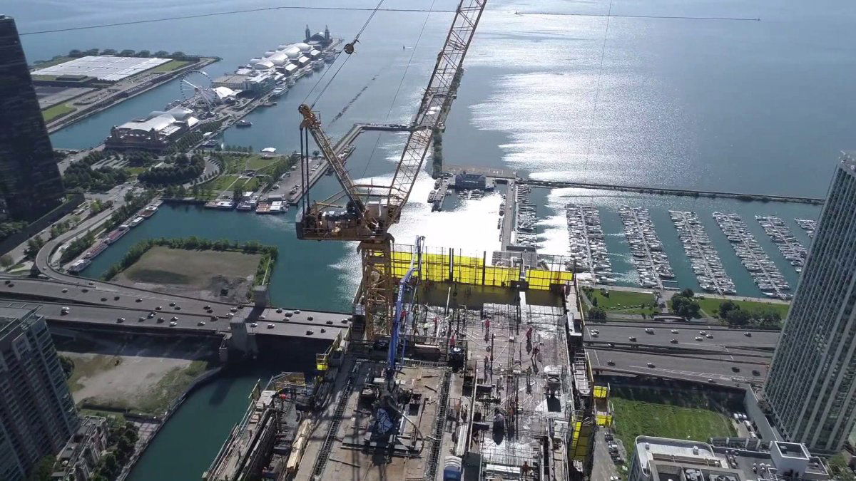 Building Chicago’s Skyline: Inside the Cab of a Crane Operator