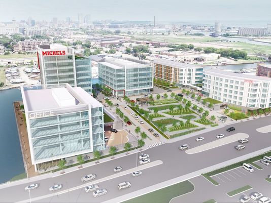 Offices, Apartments and Hotel Planned at Kinnickinnic River Site in Milwaukee Harbor District