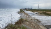 N.C. Highway 12 Closed on Hatteras Due to Ocean Overwash