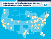 E2 Report Ranks America's Top 50 Cities for Clean Energy Jobs