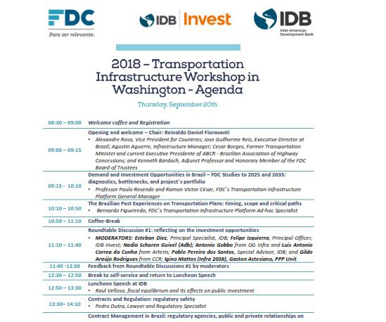 First-ever Study on Brazil’s Transport Infrastructure to be Released in Washington, D.C