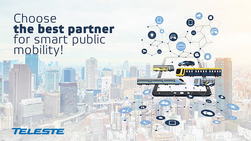 Teleste at InnoTrans 2018: Choose the best partner for smart public mobility