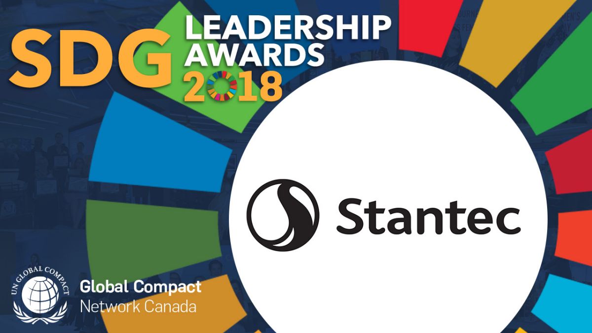 Stantec Wins Sustainable Development Goals (SDG) Leadership Award
