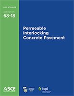 New Standard on Permeable Interlocking Concrete Pavements from ASCE