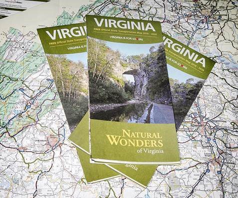 Virginia's Newest Official State Transportation Map is Here