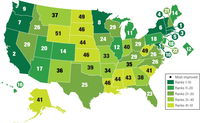 Energy Efficiency/ACEEE State Scorecard: Investments in Net-Zero Buildings & EVs Increase; NJ, CT, CO, SD Most Improved; MA and CA Lead