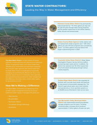 SWC Fact Sheet on Water Management & Efficiency