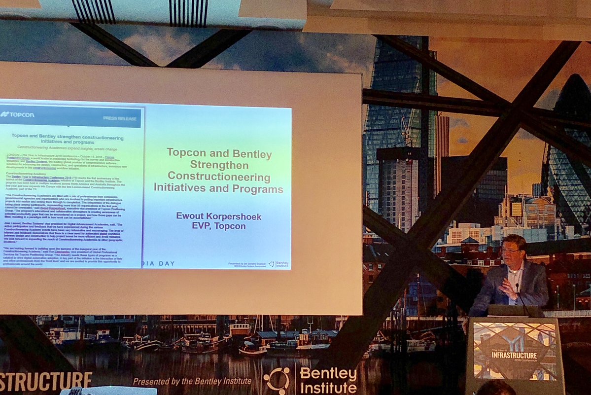 Topcon and Bentley Strengthen Constructioneering Initiatives and Programs