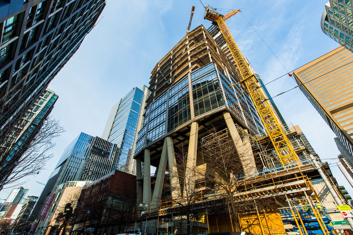 Pickard Chilton-designed 2+U Tops Out in Downtown Seattle