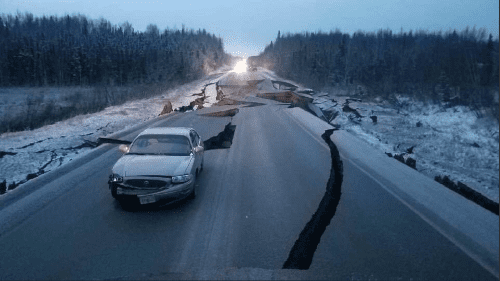 Alaska Hit by Major Earthquake; ALASKA DOT&PF Assessing Infrastructure Damage