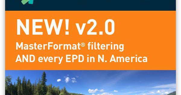 Sustainable Minds Announces Transparency Catalog v2.0: Powerful MasterFormat® Filtering and Every Environmental Product Declaration (EPD) in North America