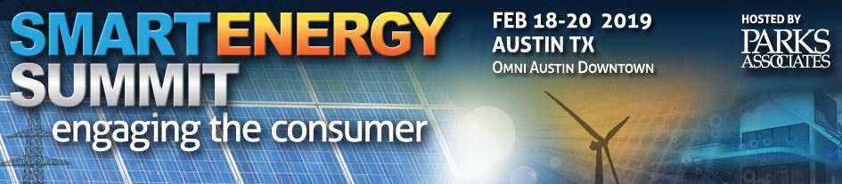 Parks Associates: Direct Energy, EnergyHub, Itron, Nest, and Tendril to Keynote Tenth-annual Smart Energy Summit