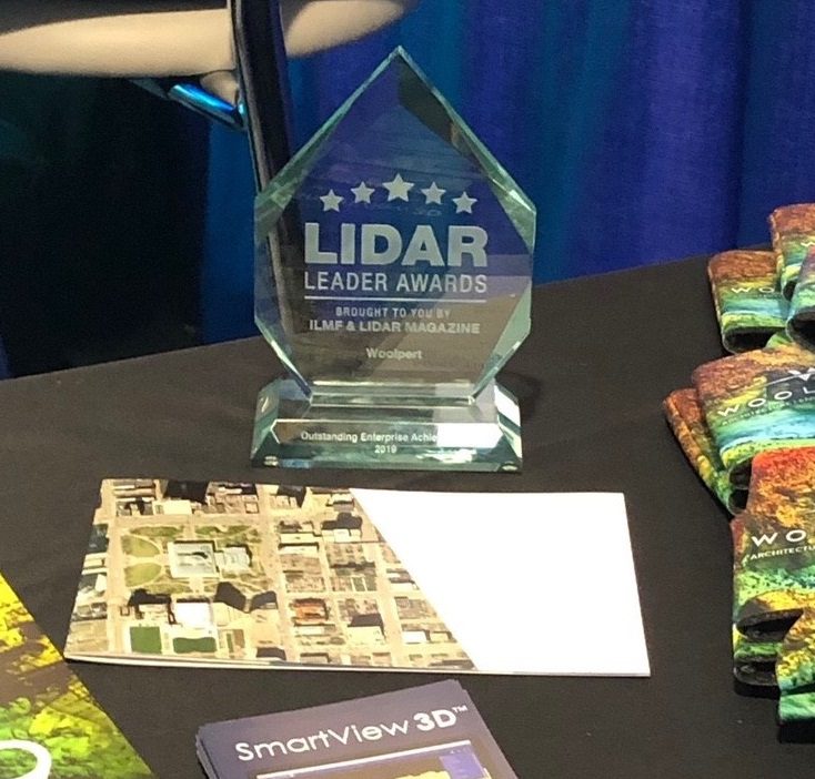 Woolpert Earns Lidar Leader Award for Outstanding Enterprise Achievement