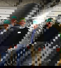 Pennsylvania State Senator Tours Infrastructure Products Manufacturing Plant