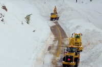 Video: Crews Clear Massive Avalanche Slides from Highway