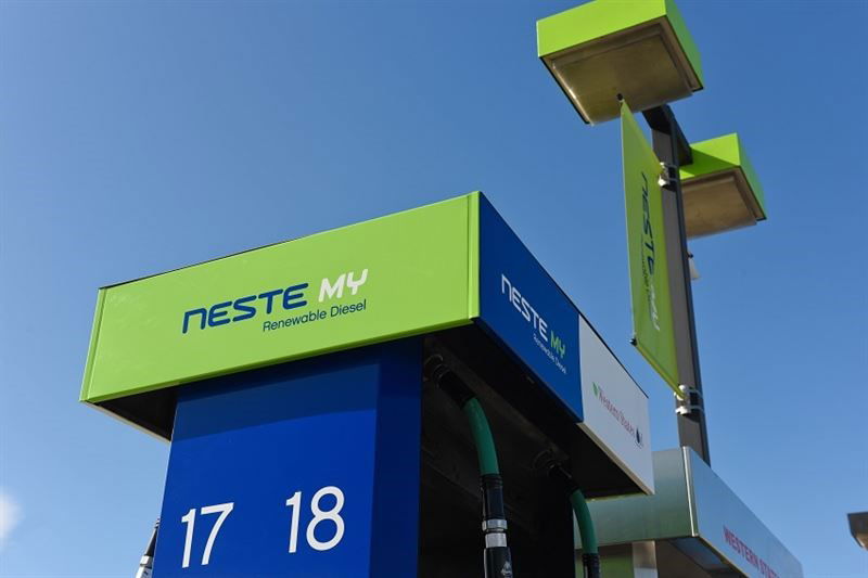 Neste to open the first commercial fueling site in California offering Neste MY Renewable Diesel