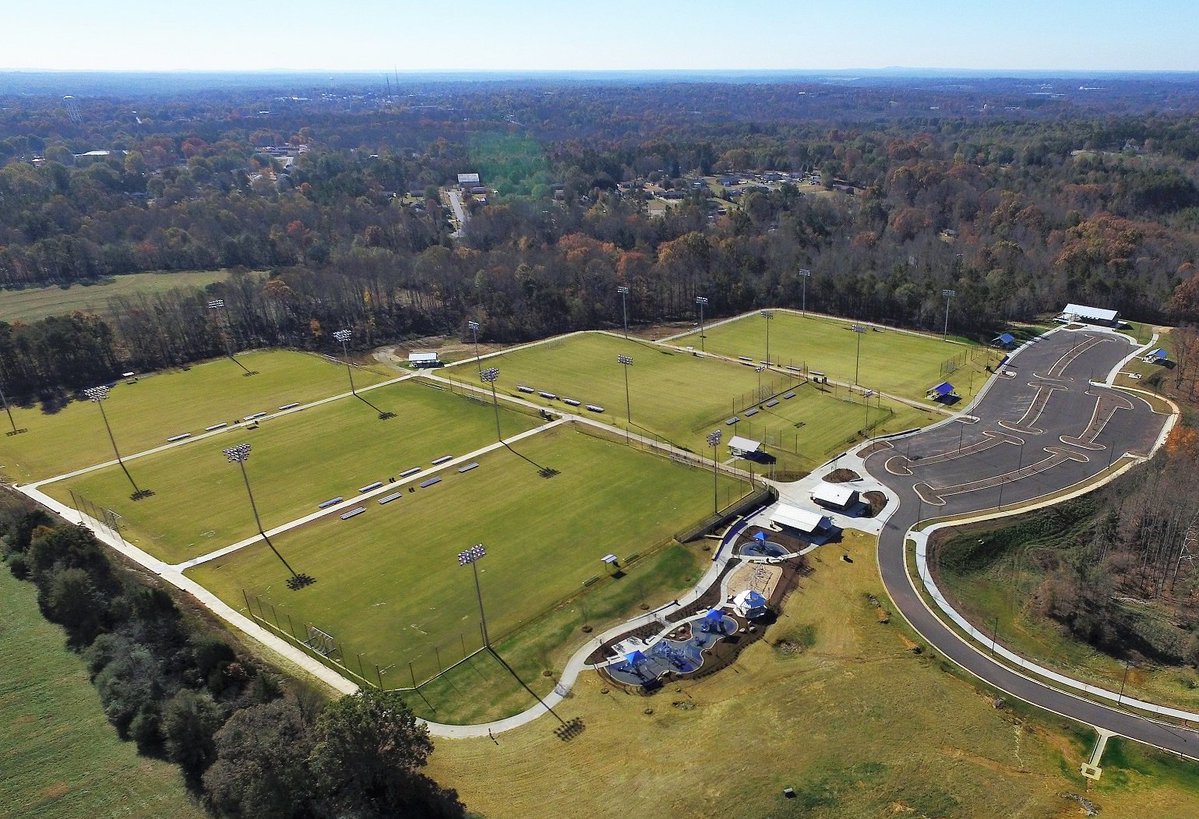 City of Shelby, N.C., Opens $7.6M Hanna Park, Designed by Woolpert
