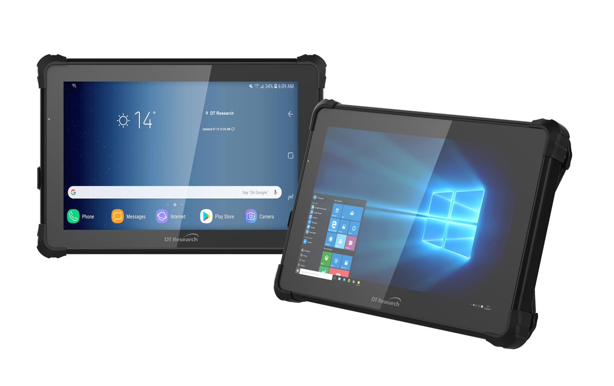 DT Research 8-Inch Rugged Tablets Ideally Suited for Construction, Field Service, Logistics, Manufacturing and Warehousing