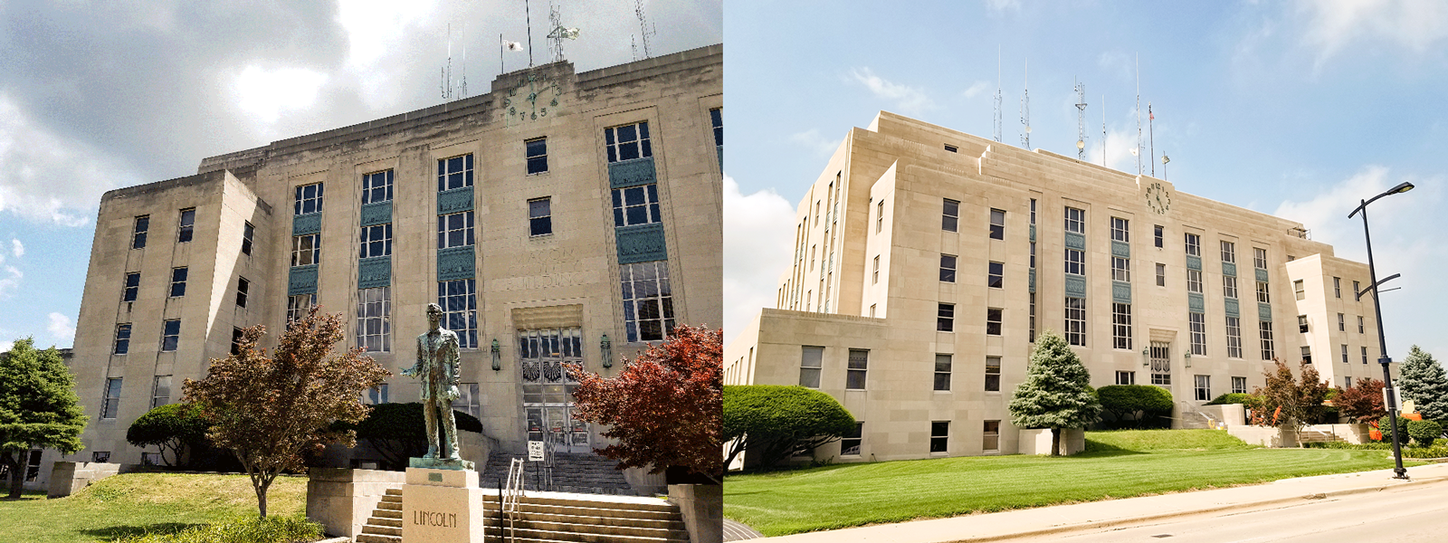Western Specialty Contractors Cleans, Restores Limestone Façade of Historic Decatur, IL Courthouse
