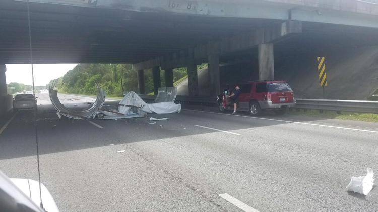 SCDOT Repairs Continue to Damaged College Park Road Bridge Over Interstate 26, Closures Planned