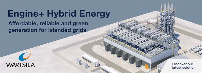 Wärtsilä Announces Engine+ Hybrid Energy Solution in Support of Storage and Renewable Energy Adoption