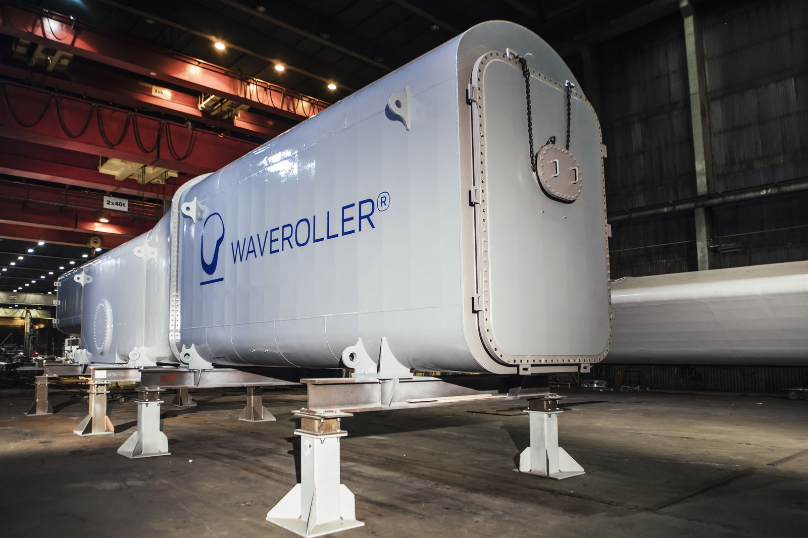 AW-Energy’s WaveRoller Using the Endless Energy of the Ocean’s Waves to Generate Electricity at New SURGE 2 Project in Peniche, Portugal Manufacturing Certificate Issued by Lloyd’s Register