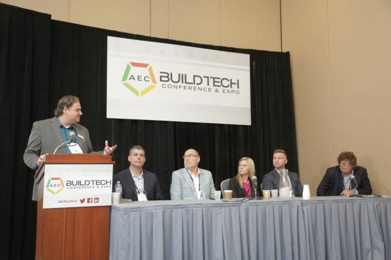 Conference Attendees Enjoy Six Tracks of Education Sessions and Opening Night Reception on the Show Floor at AEC BuildTech