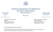 In New Bipartisan Letter, Committee Leaders Urge Congressional Leaders to Address Key Infrastructure Priorities in Budget Talks