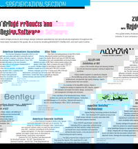 Specification Section: 2019 Bridge Products and Bridge Design Software