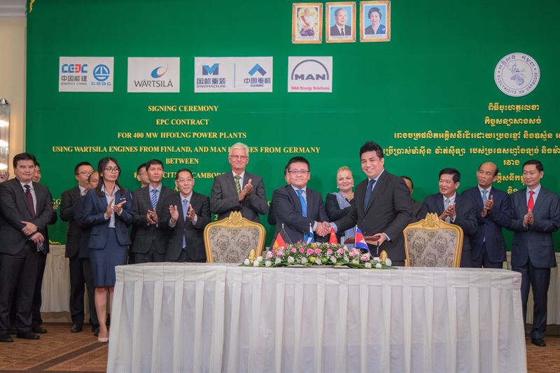 Wärtsilä’s Fast Track Delivery of a 200 MW Engine Power Plant Will Help Meet Cambodia’s Rapidly Growing Electricity Demand