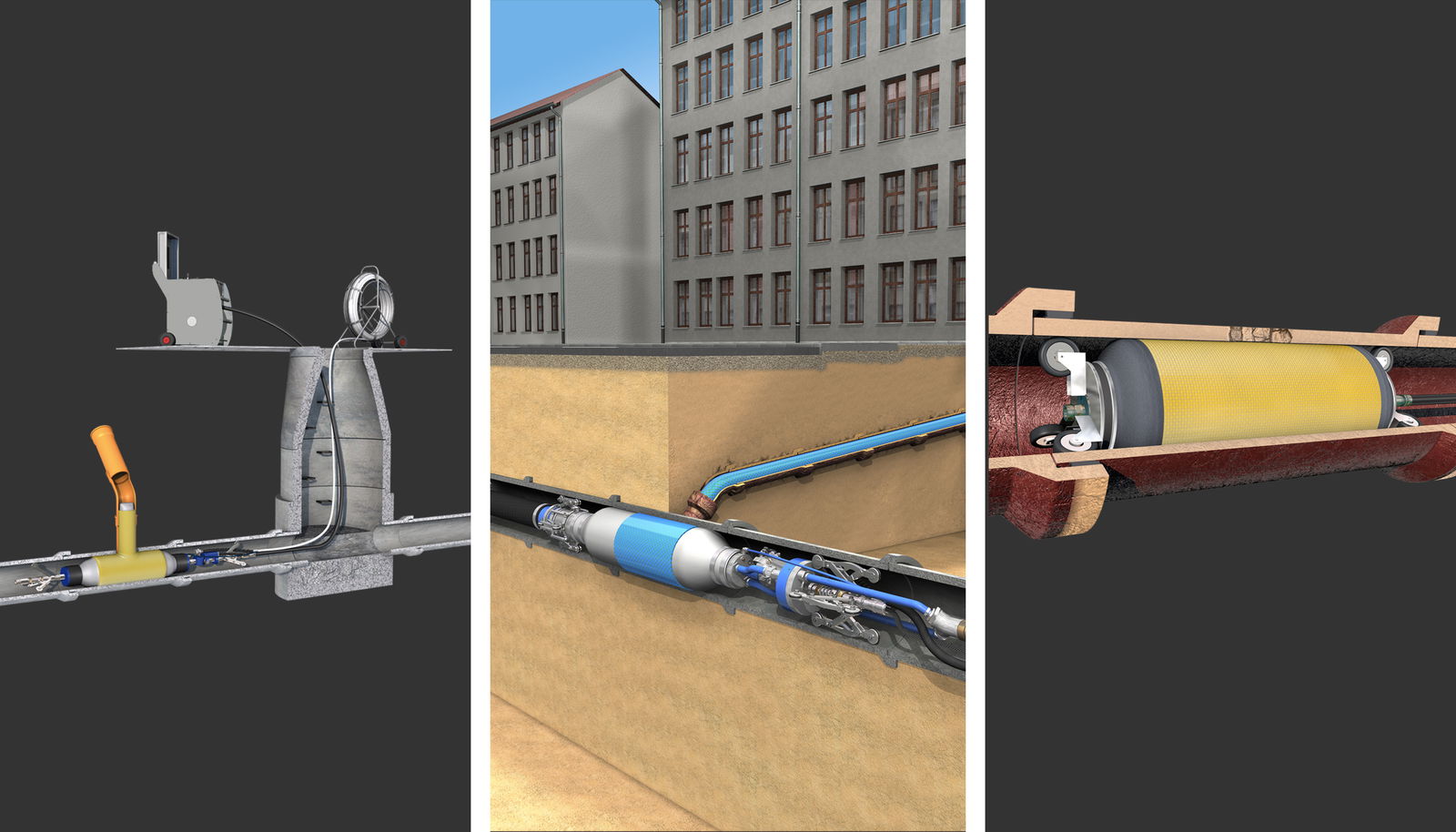 Trelleborg Demonstrates its Lateral Connection Repair and Main-to-House Systems at Weftec