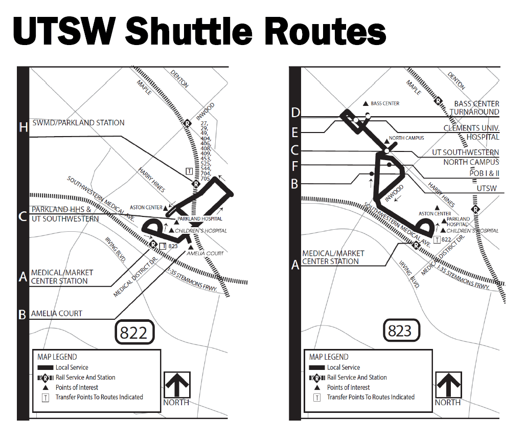 DART Agrees to Continue UTSW Medical Center Shuttle