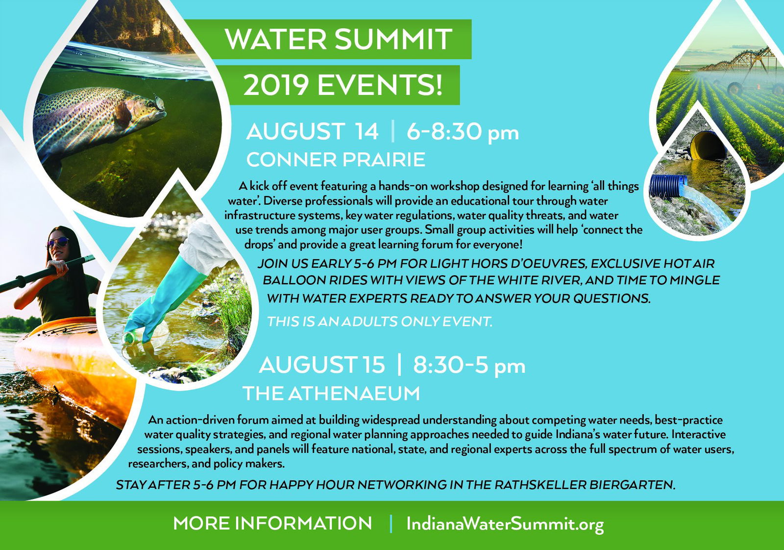 Second annual Indiana Water Summit proposes solutions for water quality and availability issues facing Indiana