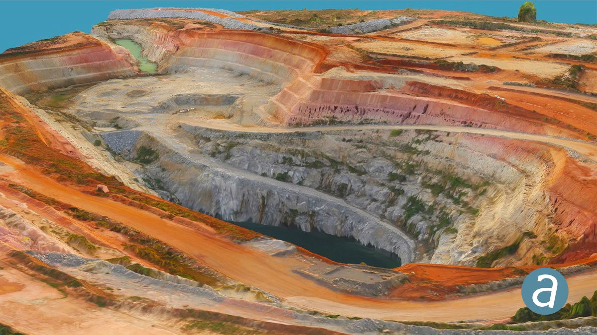 SimActive Software Used for Gold Mine Mapping
