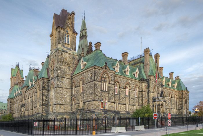 The Canadian Parliament Buildings - Ottawa, Canada