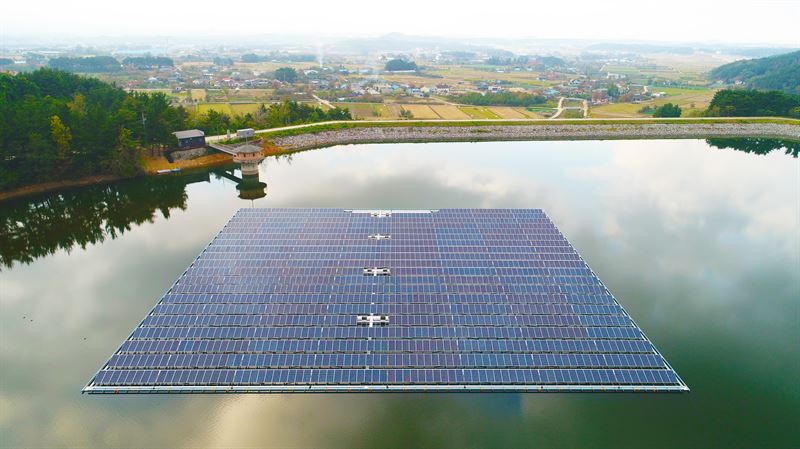 Innovation project to reduce cost of floating solar plants