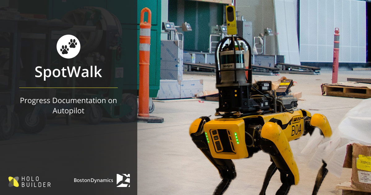 HoloBuilder Announces Partnership with Boston Dynamics